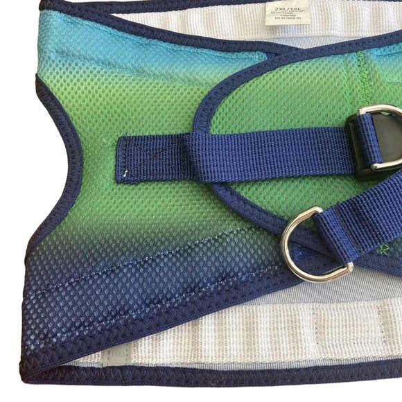 American River No Choke Dog Harness Ombre Northern Lights 50-60 Lbs Doggie Desig - Picture 3 of 8